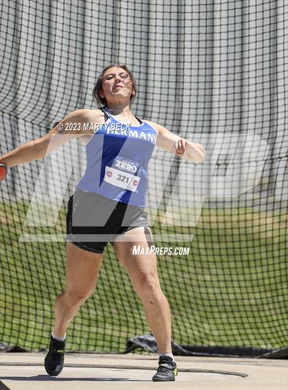 Thumbnail 2 in Class 3 Discus (MSHSAA State Championship) photogallery.