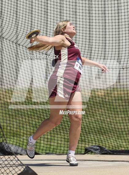Thumbnail 2 in Class 3 Discus (MSHSAA State Championship) photogallery.