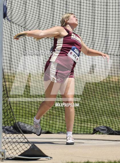 Thumbnail 2 in Class 3 Discus (MSHSAA State Championship) photogallery.