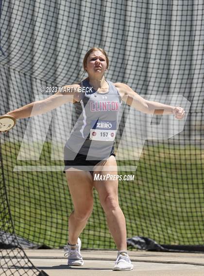 Thumbnail 1 in Class 3 Discus (MSHSAA State Championship) photogallery.