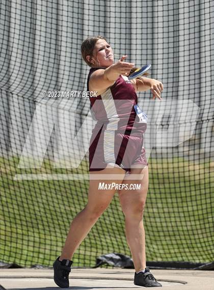 Thumbnail 1 in Class 3 Discus (MSHSAA State Championship) photogallery.