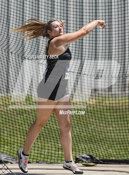 Thumbnail 3 in Class 3 Discus (MSHSAA State Championship) photogallery.