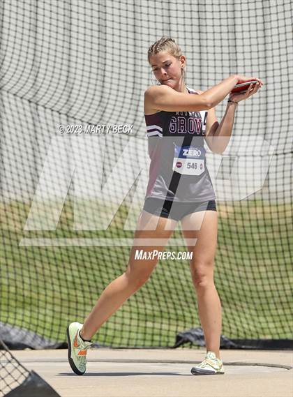 Thumbnail 2 in Class 3 Discus (MSHSAA State Championship) photogallery.