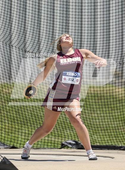 Thumbnail 3 in Class 3 Discus (MSHSAA State Championship) photogallery.