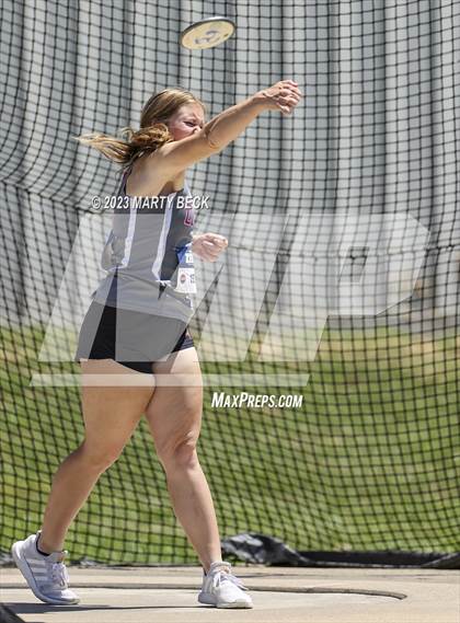 Thumbnail 2 in Class 3 Discus (MSHSAA State Championship) photogallery.
