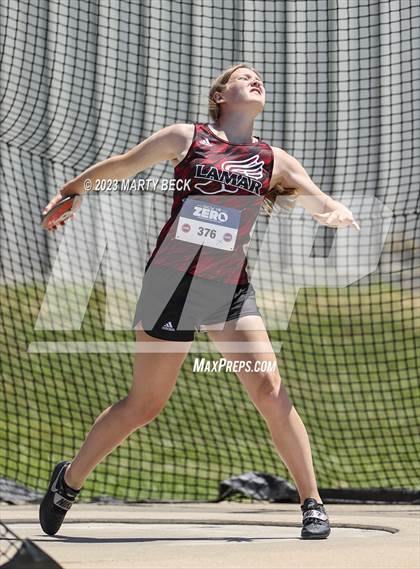 Thumbnail 1 in Class 3 Discus (MSHSAA State Championship) photogallery.