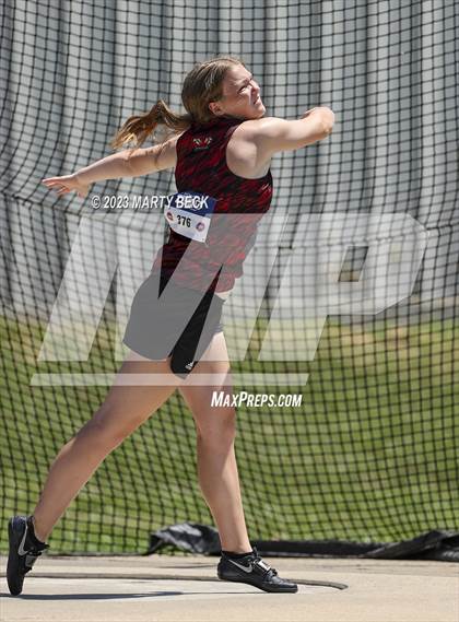 Thumbnail 1 in Class 3 Discus (MSHSAA State Championship) photogallery.