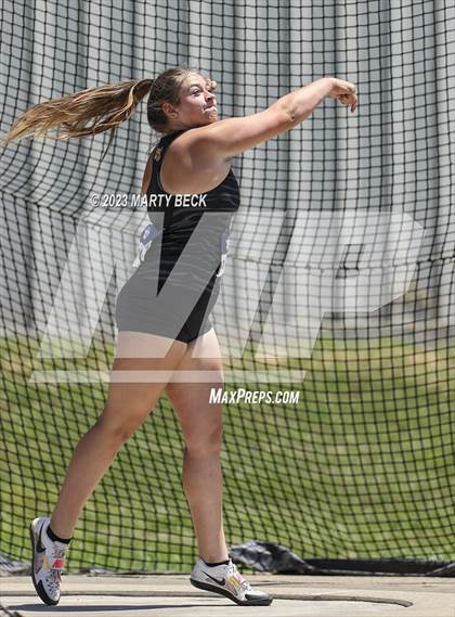 Thumbnail 3 in Class 3 Discus (MSHSAA State Championship) photogallery.