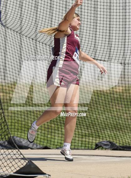 Thumbnail 1 in Class 3 Discus (MSHSAA State Championship) photogallery.