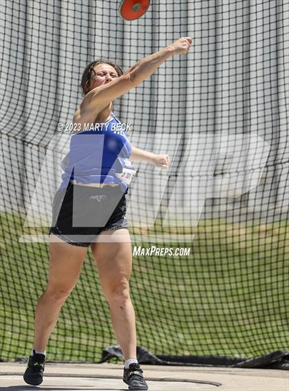 Thumbnail 2 in Class 3 Discus (MSHSAA State Championship) photogallery.