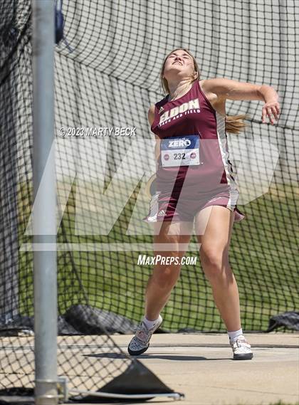 Thumbnail 1 in Class 3 Discus (MSHSAA State Championship) photogallery.