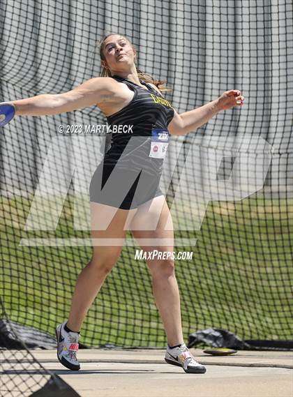 Thumbnail 2 in Class 3 Discus (MSHSAA State Championship) photogallery.