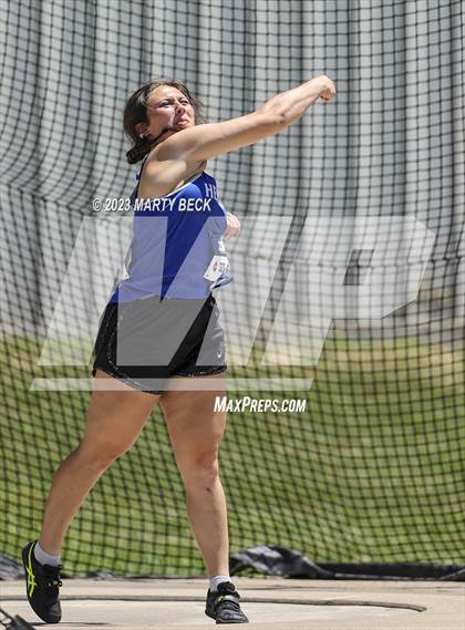 Thumbnail 1 in Class 3 Discus (MSHSAA State Championship) photogallery.