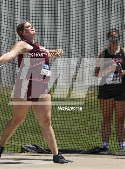 Thumbnail 1 in Class 3 Discus (MSHSAA State Championship) photogallery.