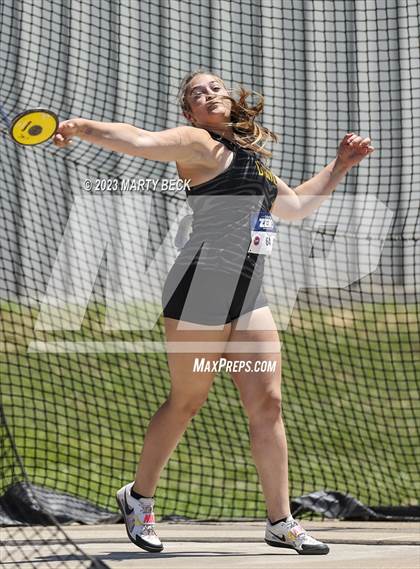 Thumbnail 1 in Class 3 Discus (MSHSAA State Championship) photogallery.