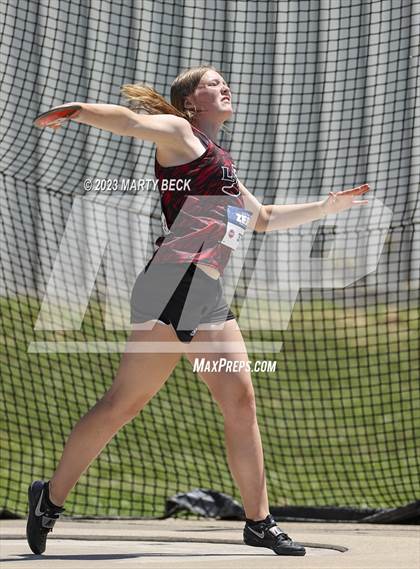 Thumbnail 1 in Class 3 Discus (MSHSAA State Championship) photogallery.
