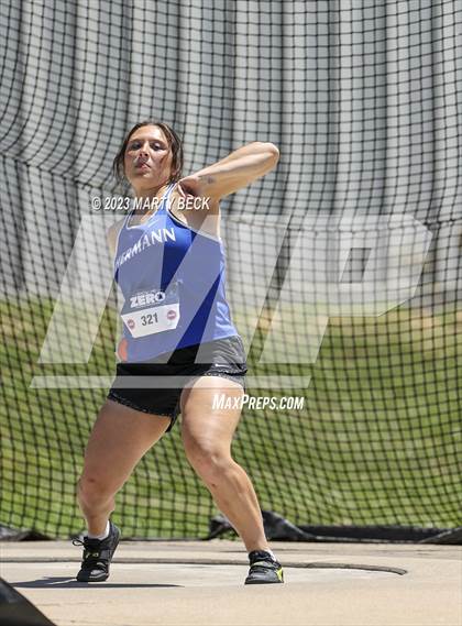 Thumbnail 3 in Class 3 Discus (MSHSAA State Championship) photogallery.