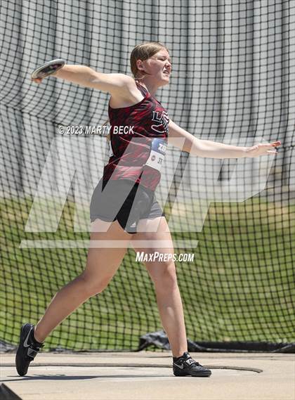 Thumbnail 1 in Class 3 Discus (MSHSAA State Championship) photogallery.