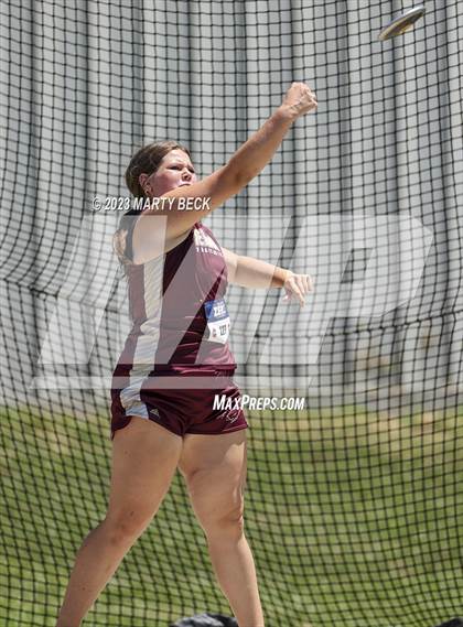 Thumbnail 3 in Class 3 Discus (MSHSAA State Championship) photogallery.