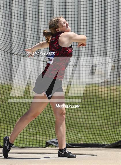 Thumbnail 1 in Class 3 Discus (MSHSAA State Championship) photogallery.
