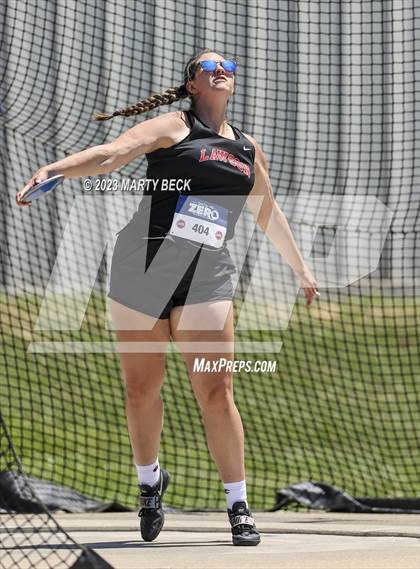Thumbnail 2 in Class 3 Discus (MSHSAA State Championship) photogallery.