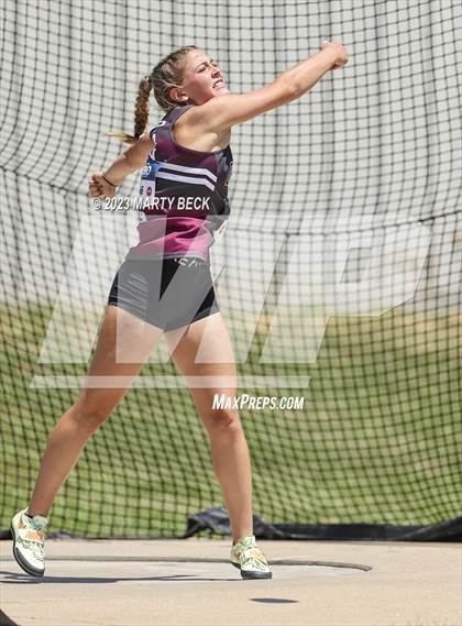 Thumbnail 3 in Class 3 Discus (MSHSAA State Championship) photogallery.