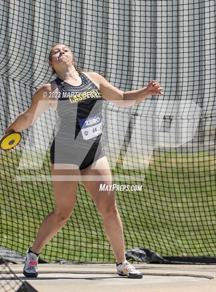 Thumbnail 3 in Class 3 Discus (MSHSAA State Championship) photogallery.