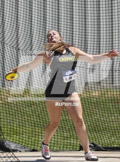 Thumbnail 3 in Class 3 Discus (MSHSAA State Championship) photogallery.