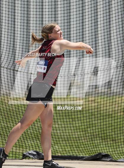 Thumbnail 3 in Class 3 Discus (MSHSAA State Championship) photogallery.