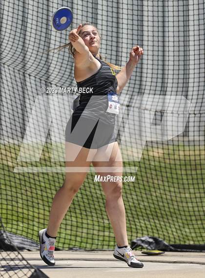 Thumbnail 3 in Class 3 Discus (MSHSAA State Championship) photogallery.