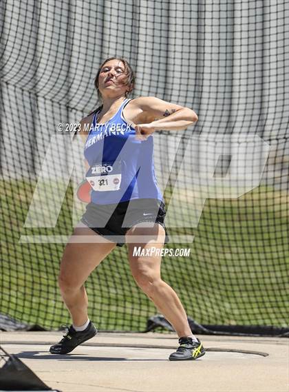 Thumbnail 2 in Class 3 Discus (MSHSAA State Championship) photogallery.