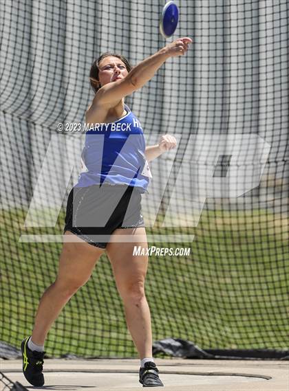 Thumbnail 1 in Class 3 Discus (MSHSAA State Championship) photogallery.