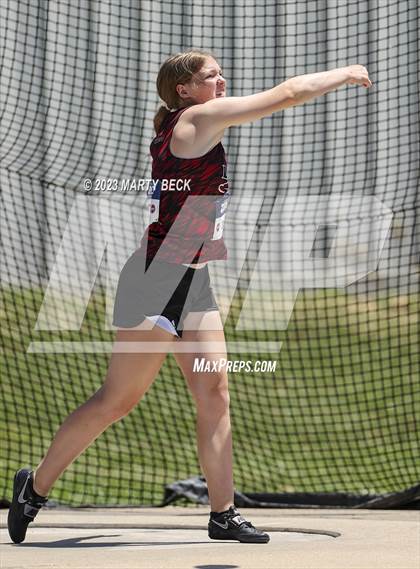 Thumbnail 1 in Class 3 Discus (MSHSAA State Championship) photogallery.