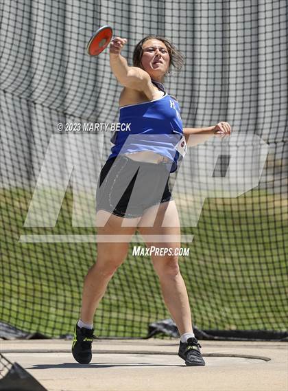 Thumbnail 3 in Class 3 Discus (MSHSAA State Championship) photogallery.