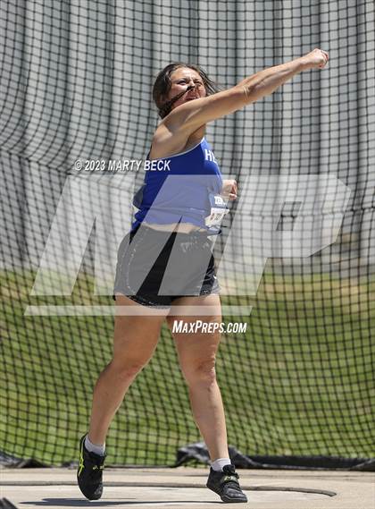 Thumbnail 3 in Class 3 Discus (MSHSAA State Championship) photogallery.