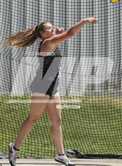 Thumbnail 1 in Class 3 Discus (MSHSAA State Championship) photogallery.