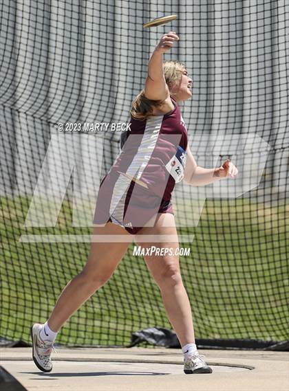 Thumbnail 3 in Class 3 Discus (MSHSAA State Championship) photogallery.