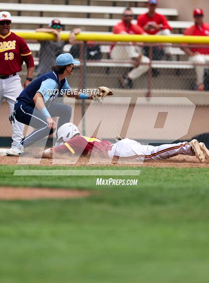 Thumbnail 2 in Valor Christian vs. Rocky Mountain (CHSAA 5A State 1st Round) photogallery.
