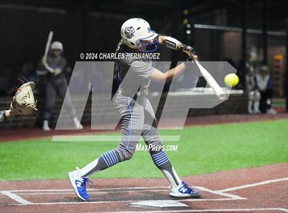 Thumbnail 2 in Lewisville vs. MacArthur (NFCA Leadoff Classic) photogallery.