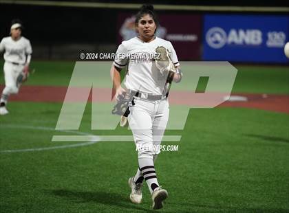 Thumbnail 1 in Lewisville vs. MacArthur (NFCA Leadoff Classic) photogallery.