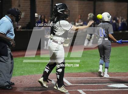 Thumbnail 2 in Lewisville vs. MacArthur (NFCA Leadoff Classic) photogallery.