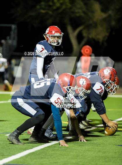 Thumbnail 2 in Arizona Lutheran Academy vs Benson (AIA 2A Semifinal) photogallery.