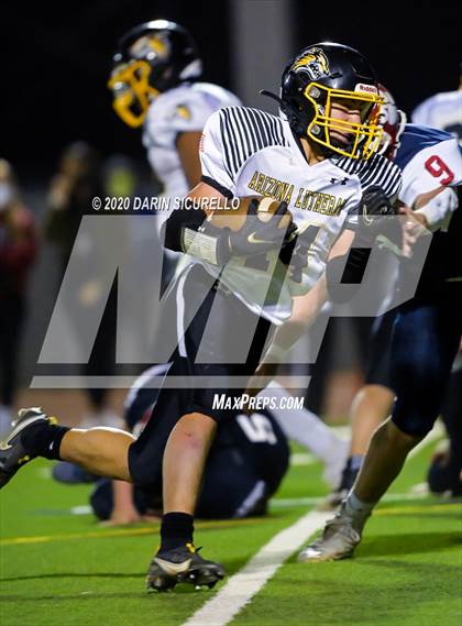 Thumbnail 2 in Arizona Lutheran Academy vs Benson (AIA 2A Semifinal) photogallery.