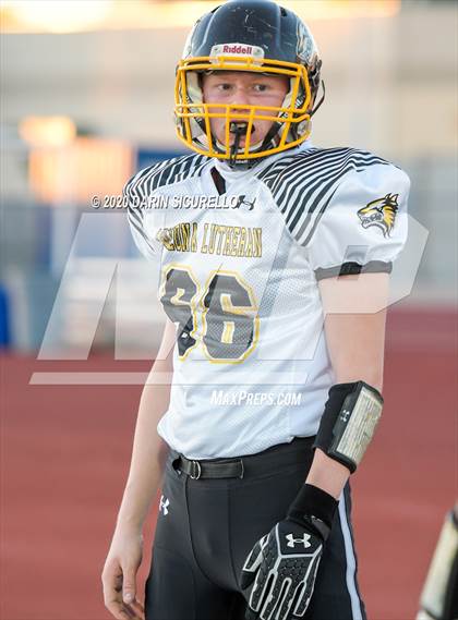 Thumbnail 2 in Arizona Lutheran Academy vs Benson (AIA 2A Semifinal) photogallery.