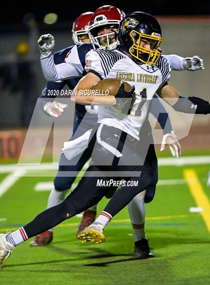 Thumbnail 1 in Arizona Lutheran Academy vs Benson (AIA 2A Semifinal) photogallery.