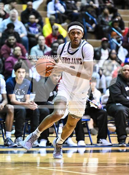 Thumbnail 2 in Kalamazoo Central vs. East Lansing (MHSAA Div 1 Quad 1 Regional Final) photogallery.