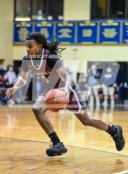 Thumbnail 1 in Kalamazoo Central vs. East Lansing (MHSAA Div 1 Quad 1 Regional Final) photogallery.