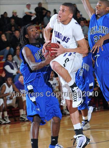 Thumbnail 1 in Oakland vs. Sacramento (Father Kelly Tribute) photogallery.