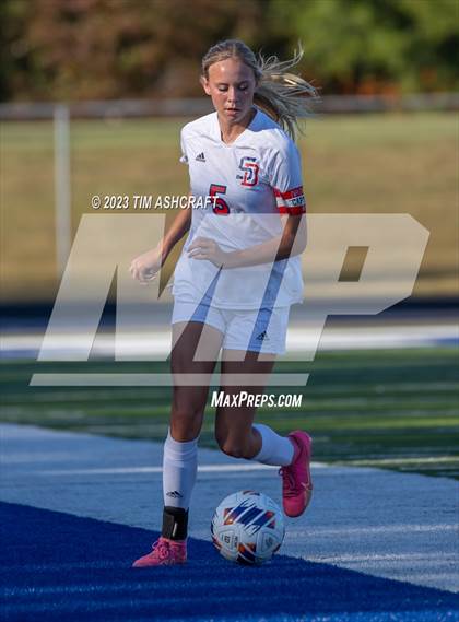 Thumbnail 1 in South Dearborn vs Franklin County (IHSAA 2A Section 28 Round 1) photogallery.