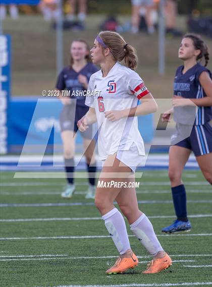 Thumbnail 3 in South Dearborn vs Franklin County (IHSAA 2A Section 28 Round 1) photogallery.